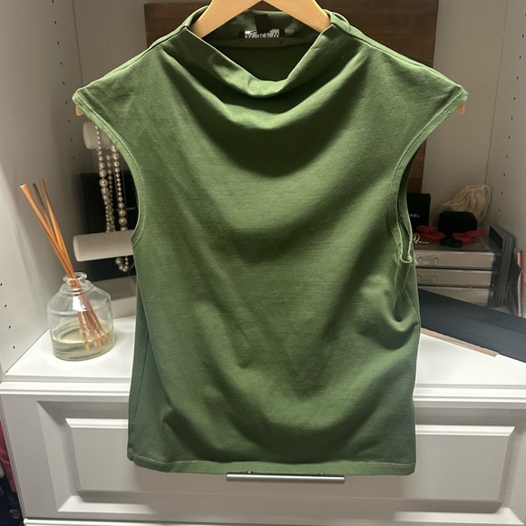 J Crew Fitted Mock neck tank - Picture 2 of 5